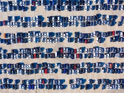Car parking from above