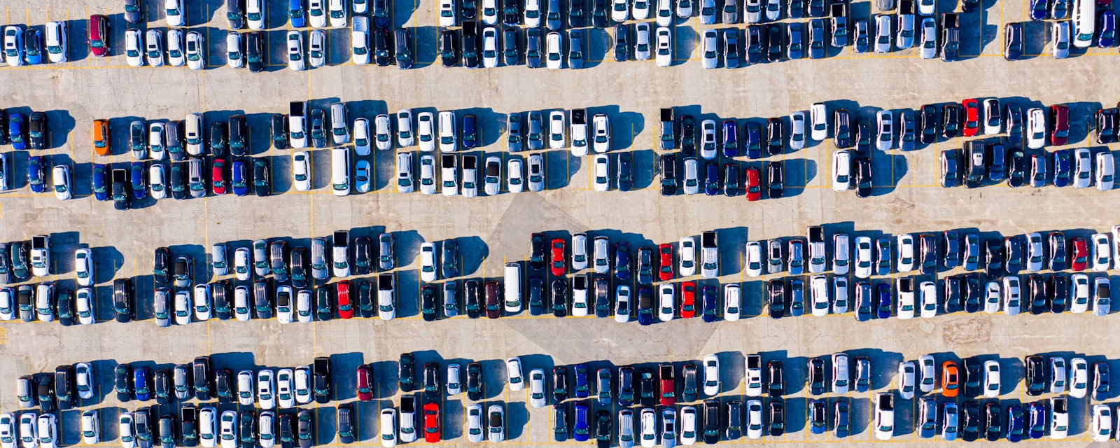 Car parking from above