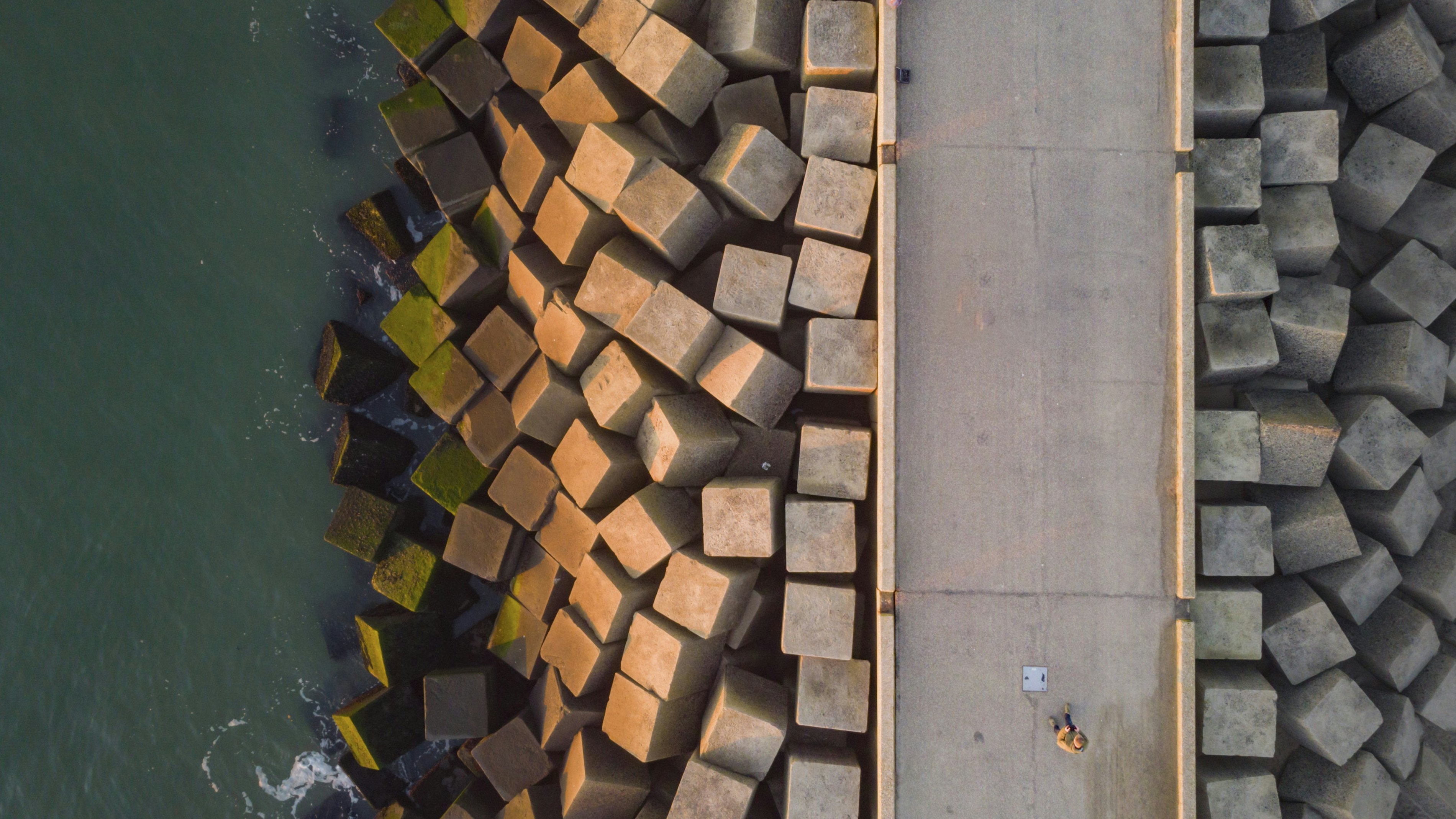 Coastal protection concrete blocks