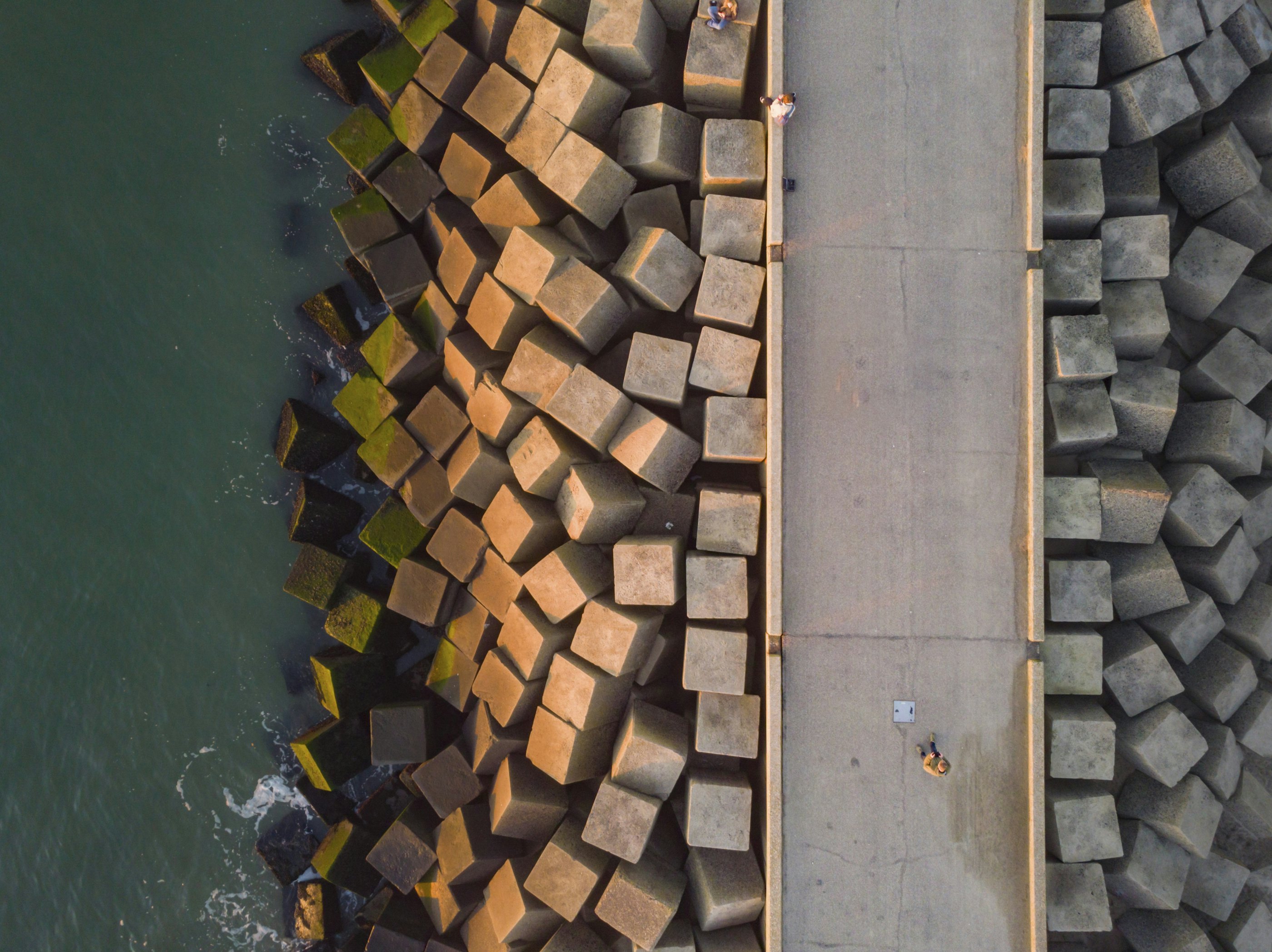 Coastal protection concrete blocks