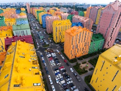 Rainbow houses