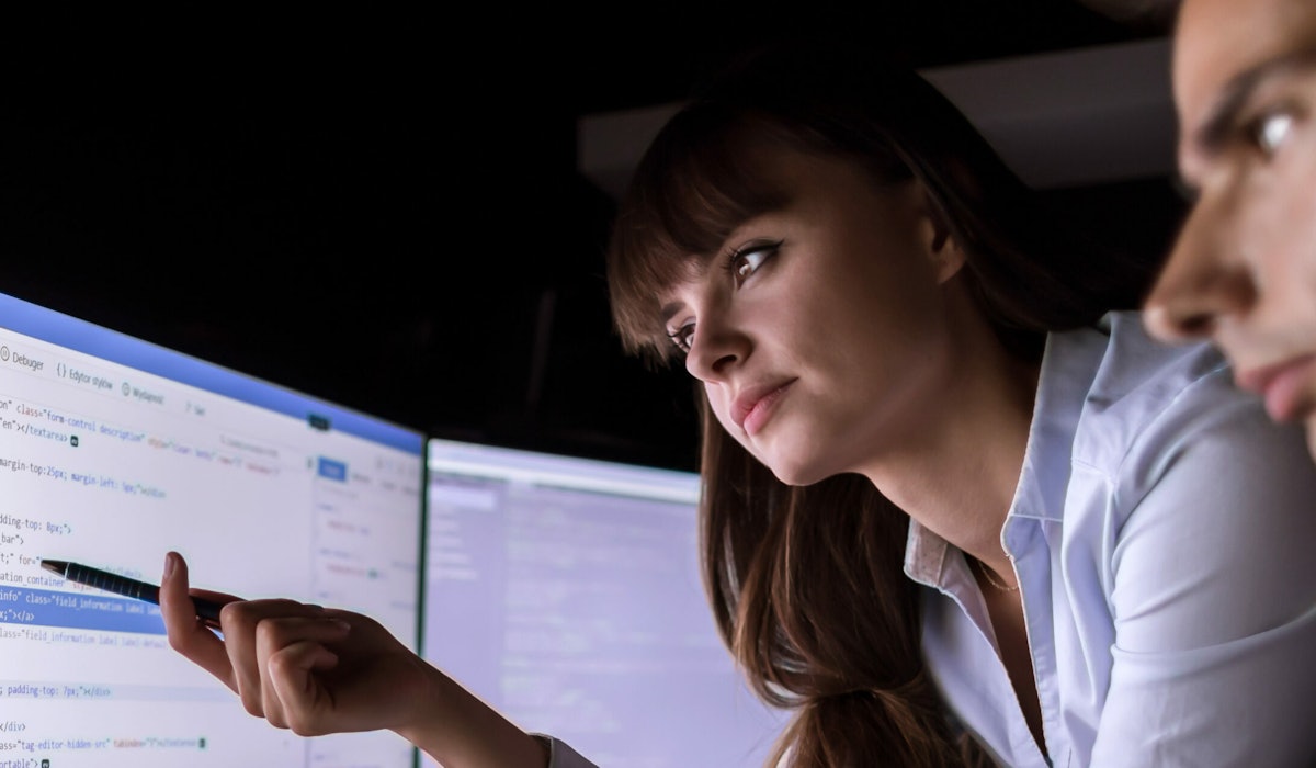 Cybersecurity engineers project desktop