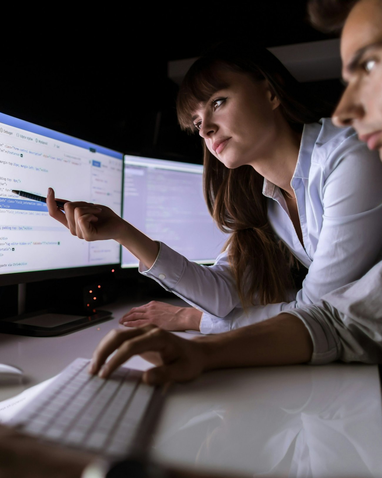 Cybersecurity engineers project desktop