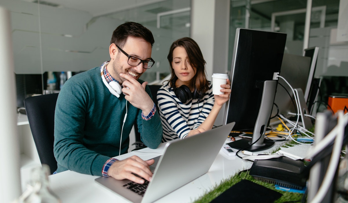 Female male developers cloud