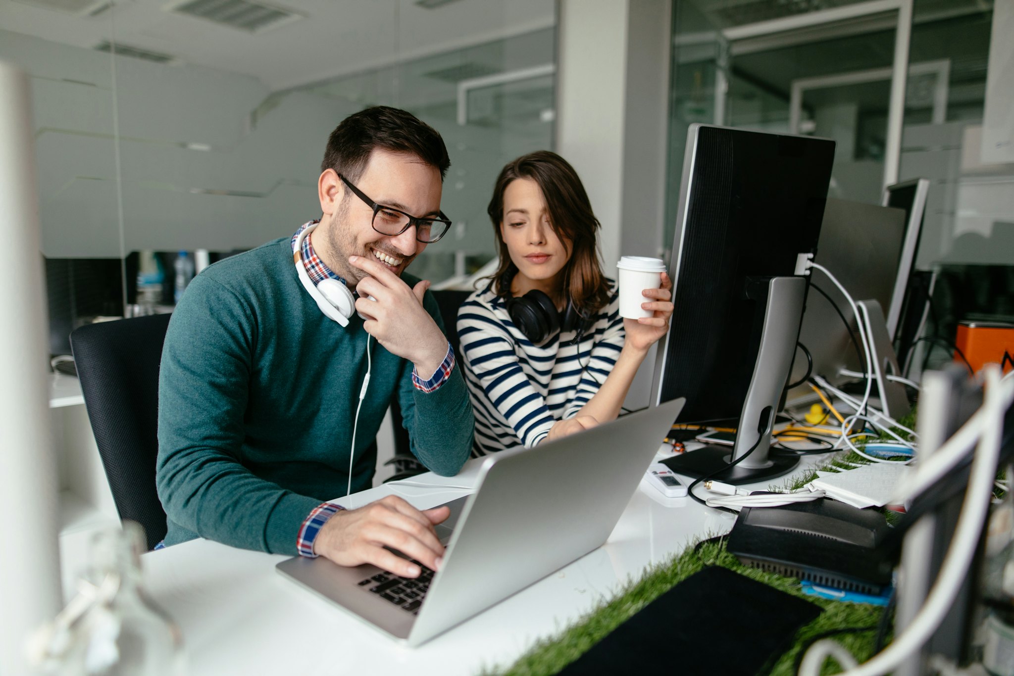 Female male developers cloud