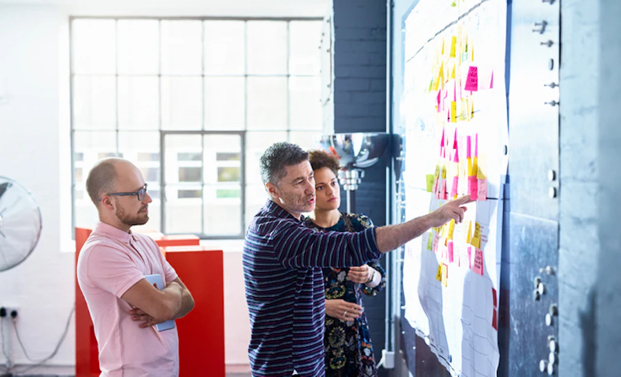 NIS2 project planning with team