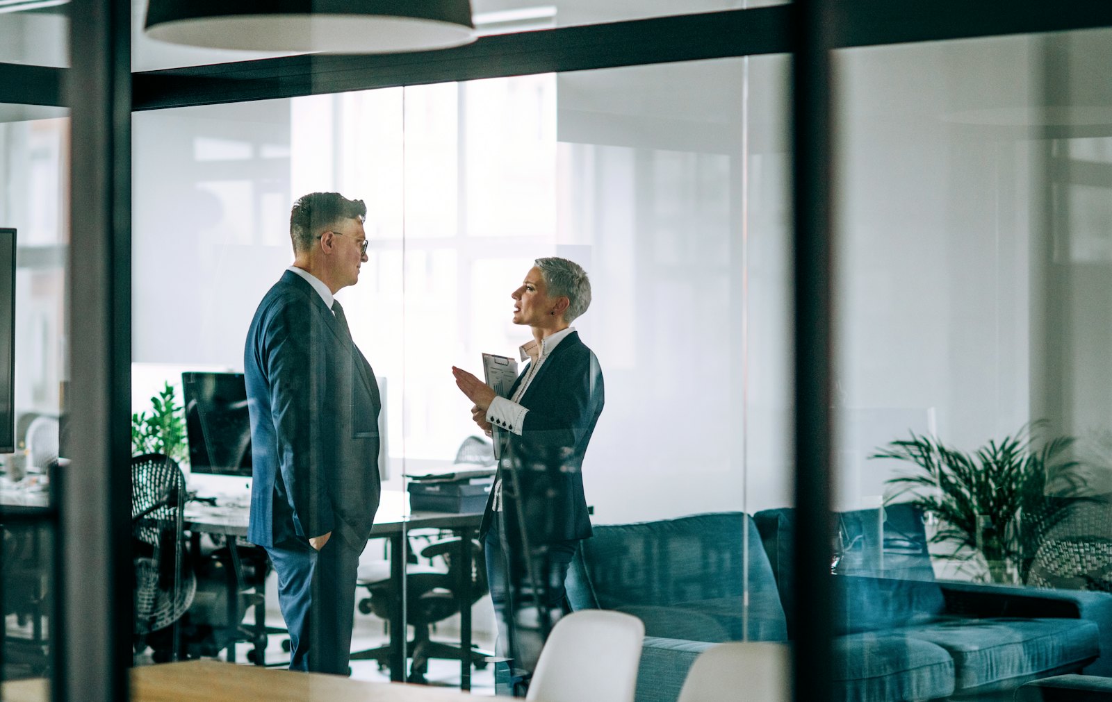 CISO and lawyer office discussion