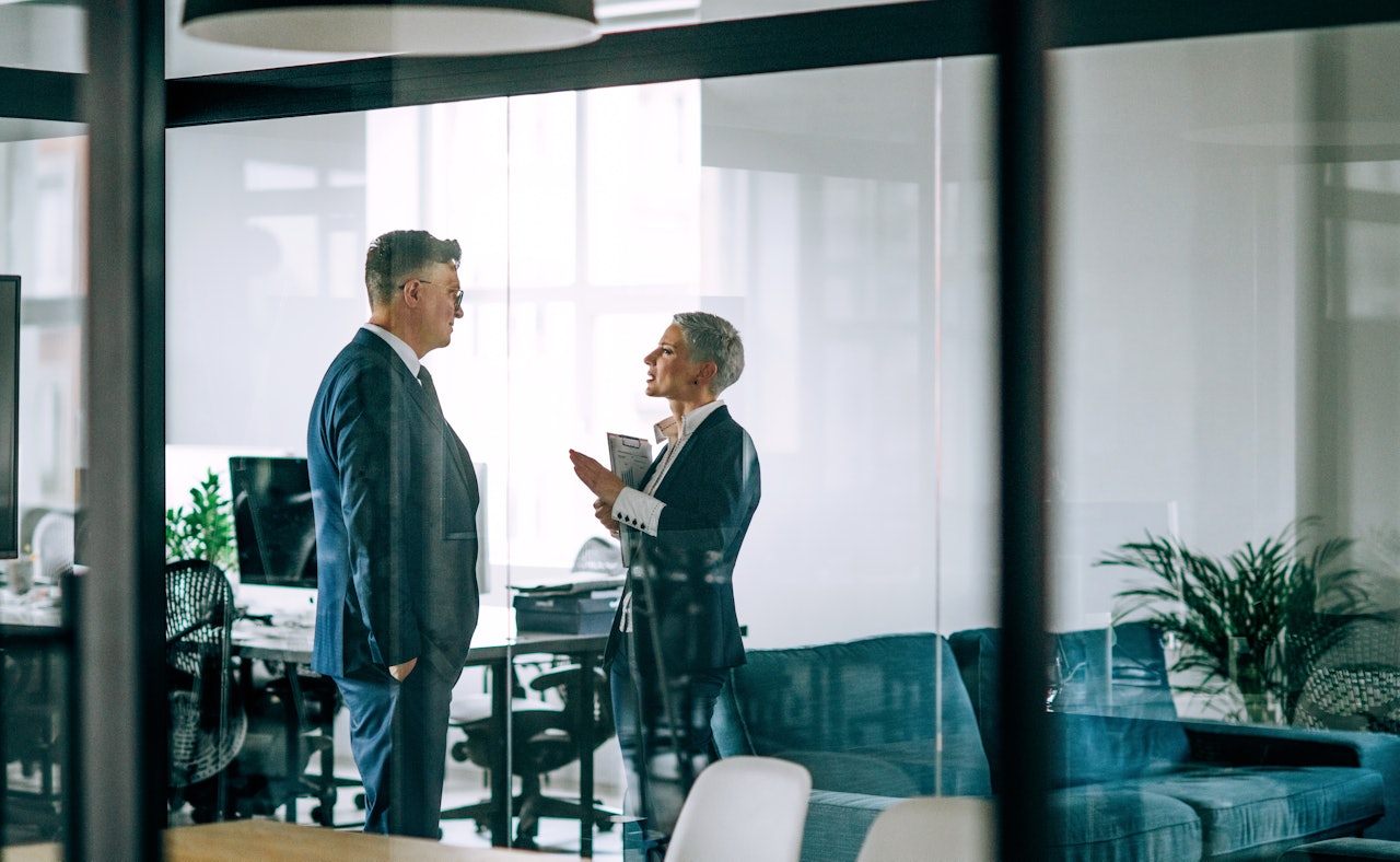 CISO and lawyer office discussion