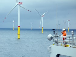 Offshore windmill park