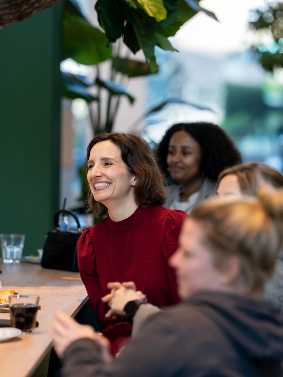 Smiling women