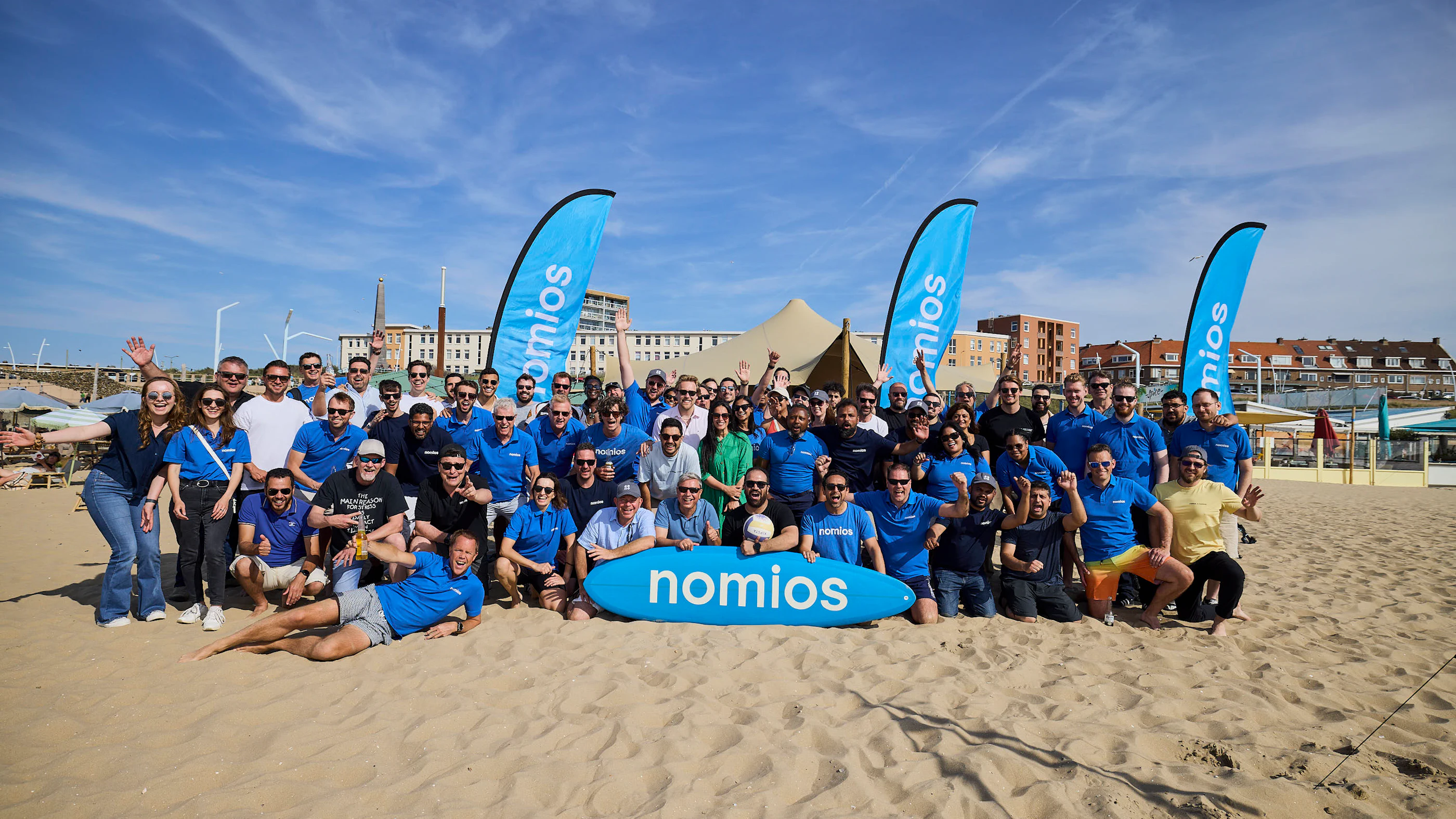 Nomios at the beach