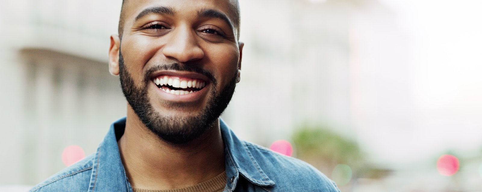 Portrait of black man