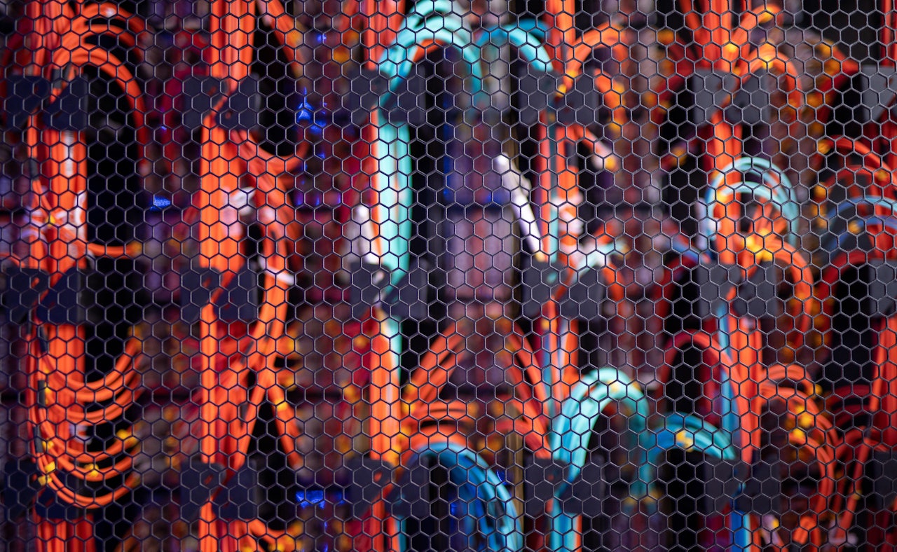 Rack network cables