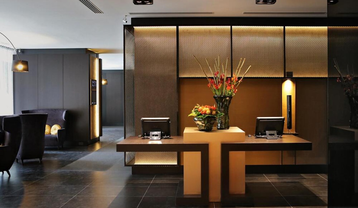 The Hotel reception