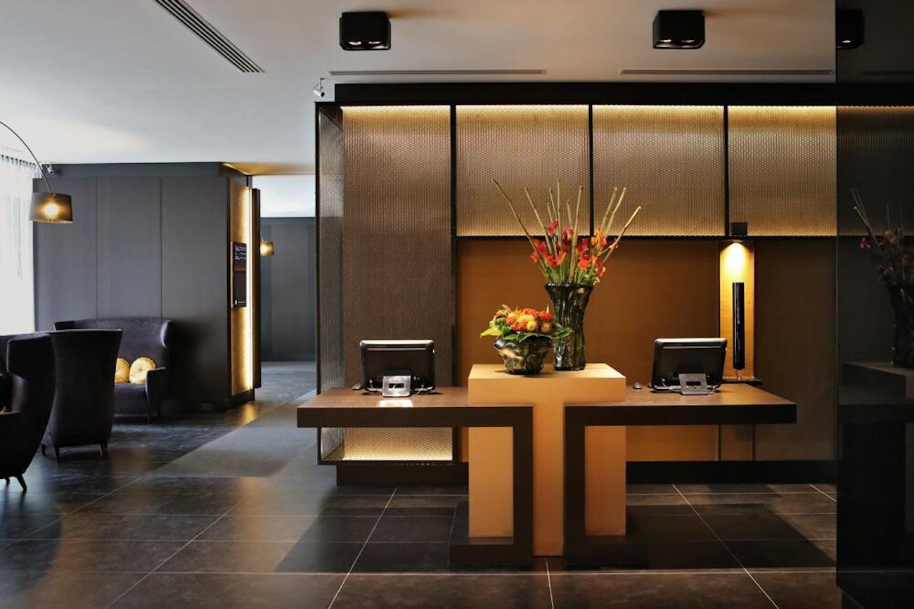 The Hotel reception