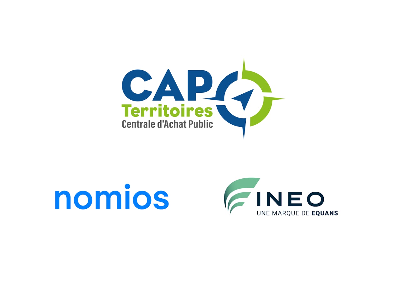 Logos CAP Territoires - Ineo - Nomios