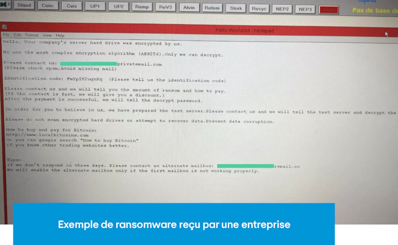 Exemple ransomware