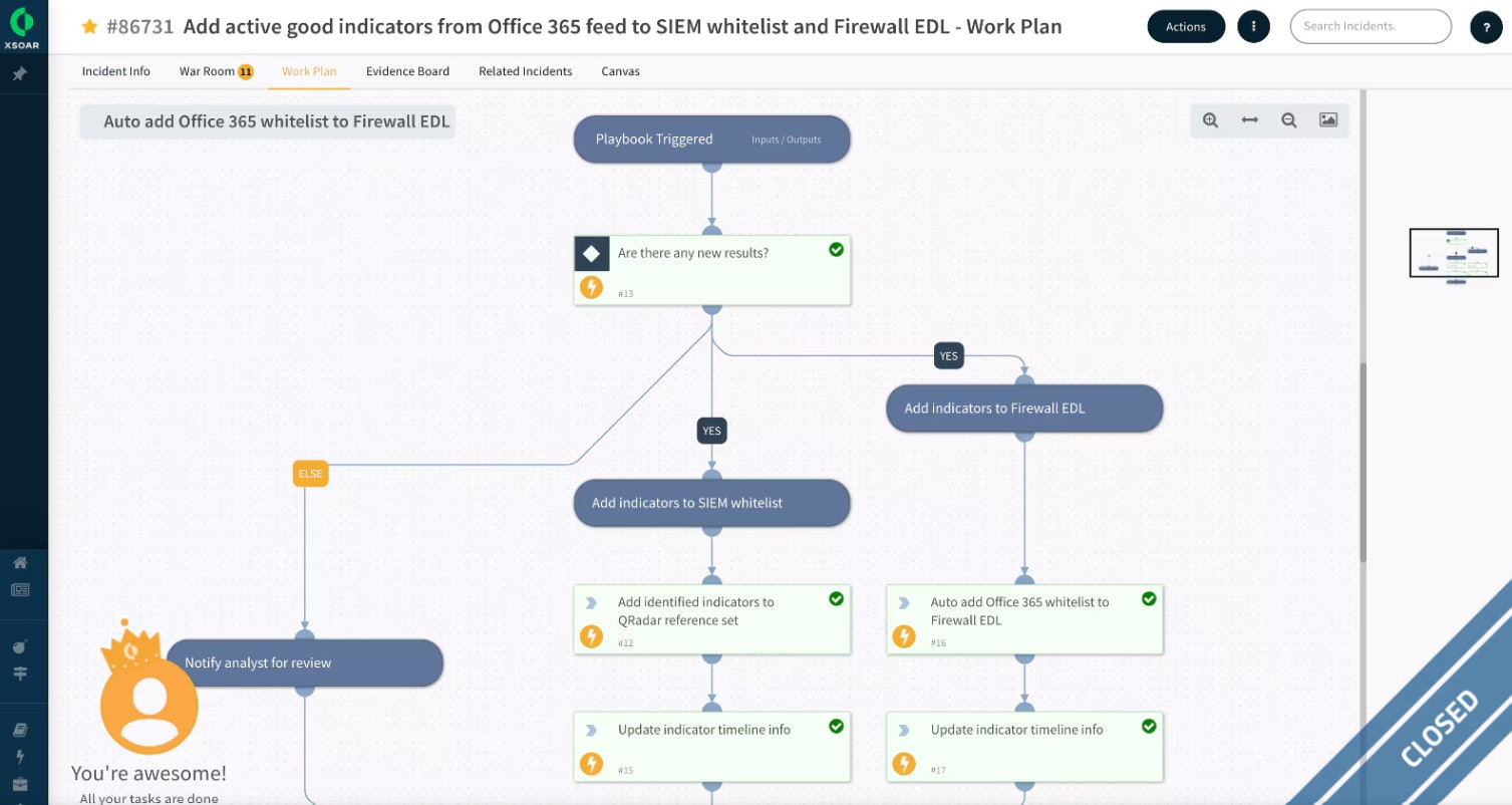 GUI Palo Cortex XSOAR