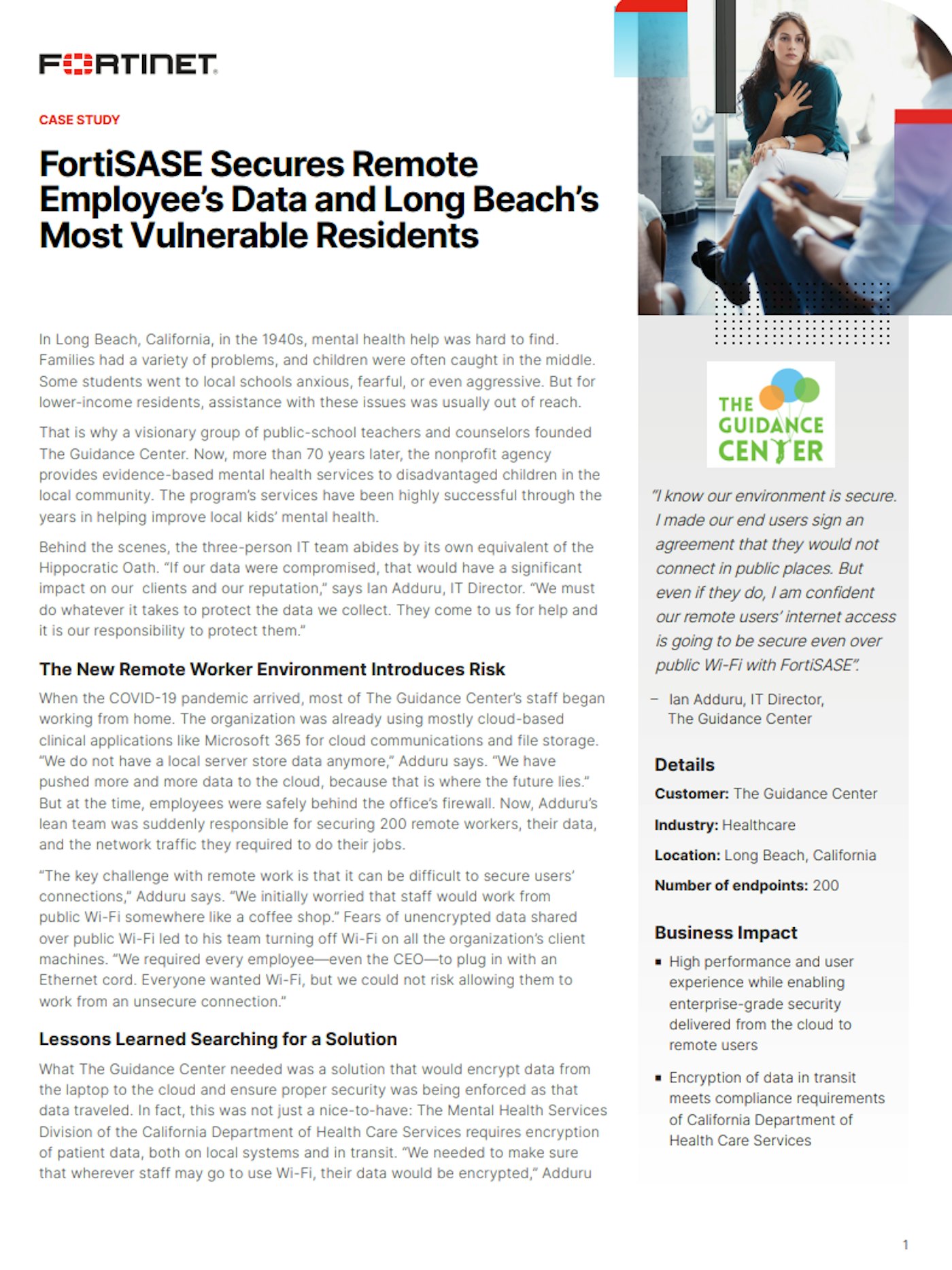 Forti SASE Case Study Download Image