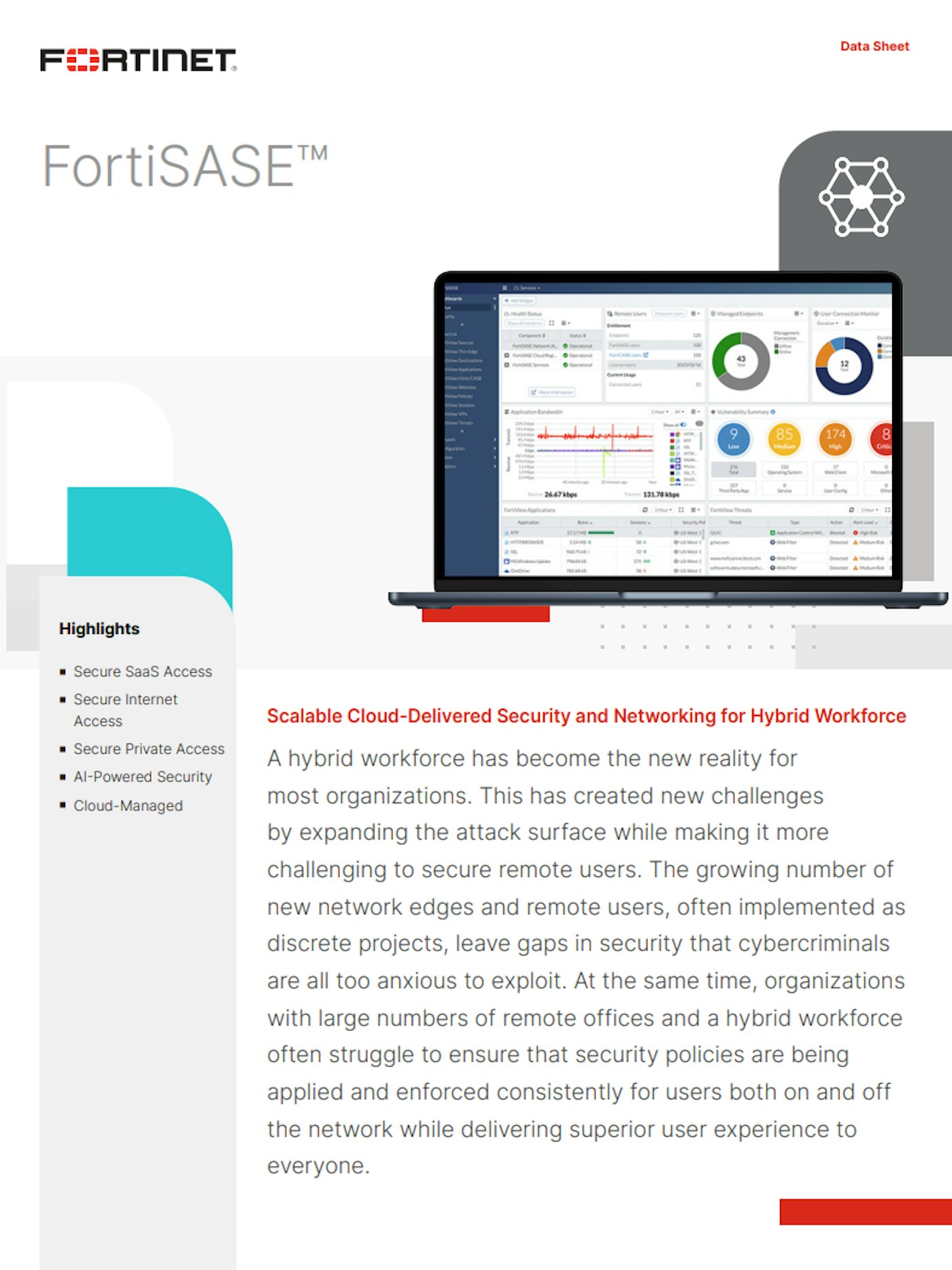 Forti SASE Datasheet Download Image