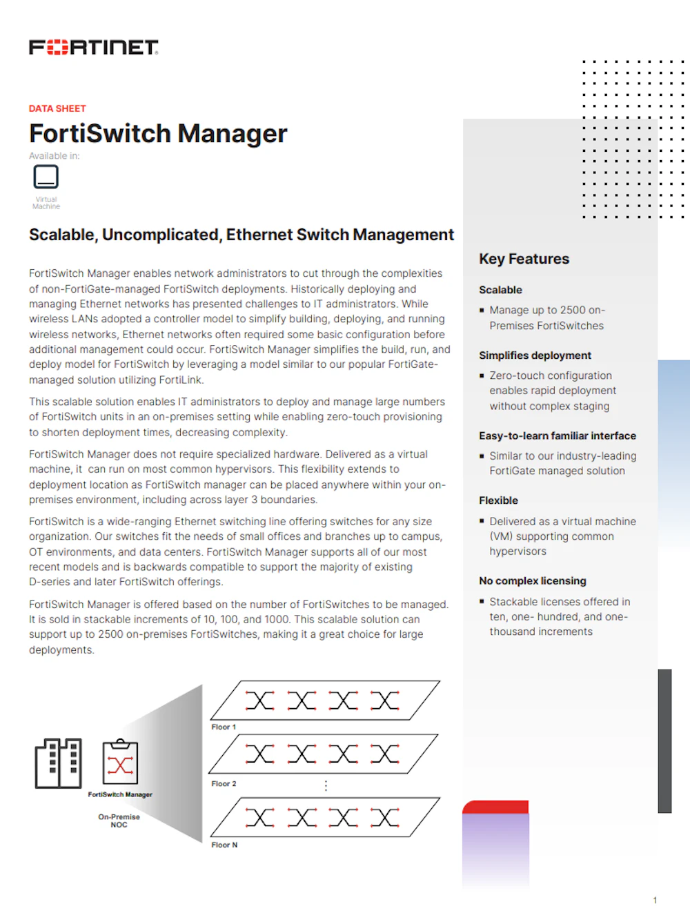 Fortinet | FortiSwitch - Secure Ethernet Switches | Nomios UK