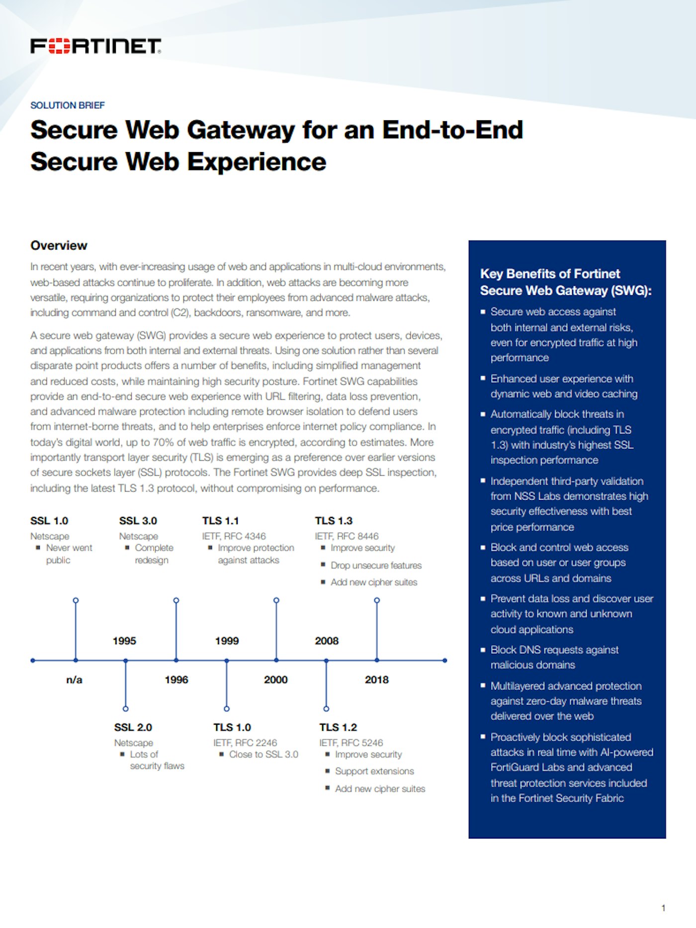 Secure web experience Download Image