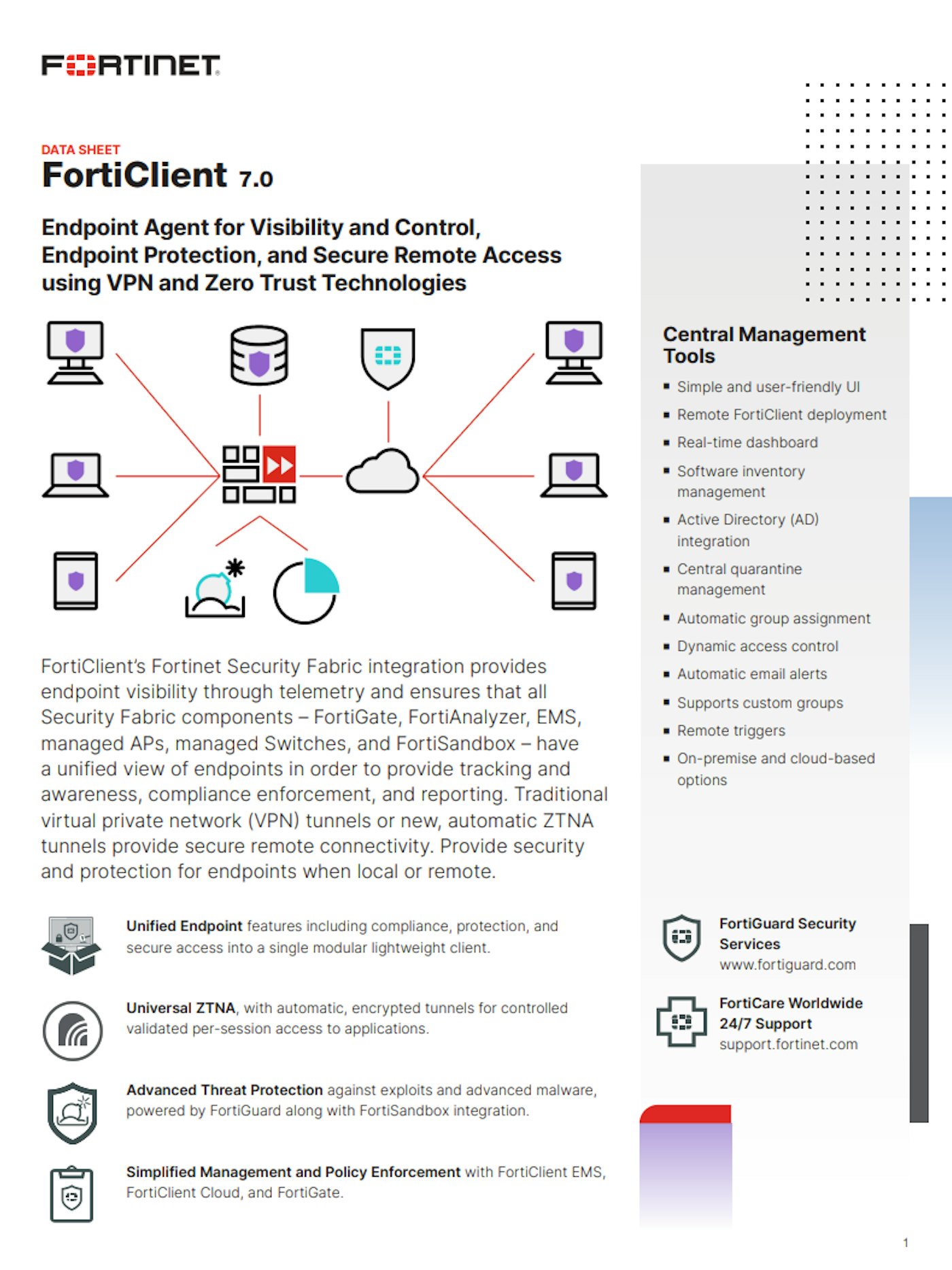 Forti Client Data Sheet Download Image