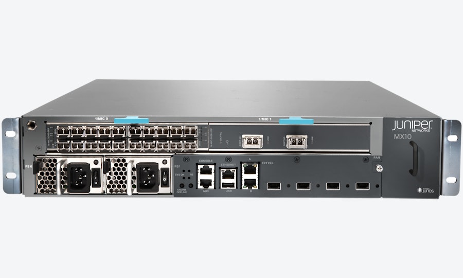 Juniper mxserie mx10