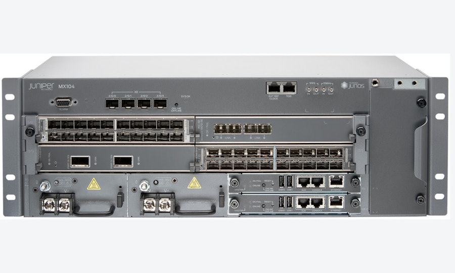 Juniper mxserie mx104