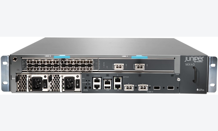 Juniper mxserie mx40