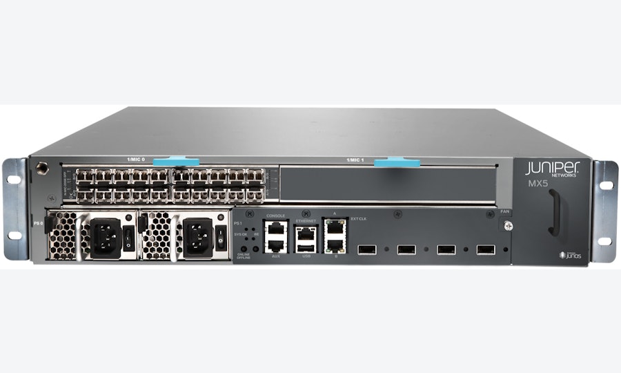 Juniper mxserie mx5