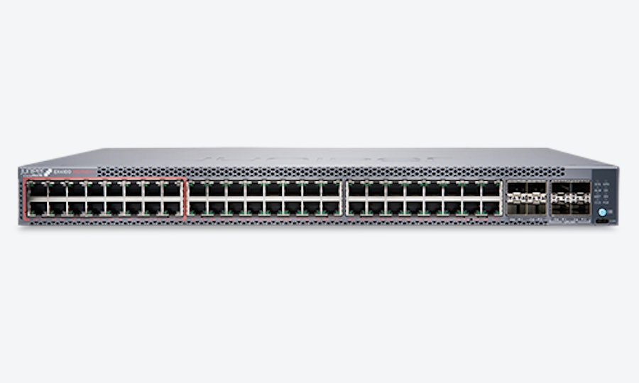 Juniper networks EX4100 Multigigabit Ethernet Switch