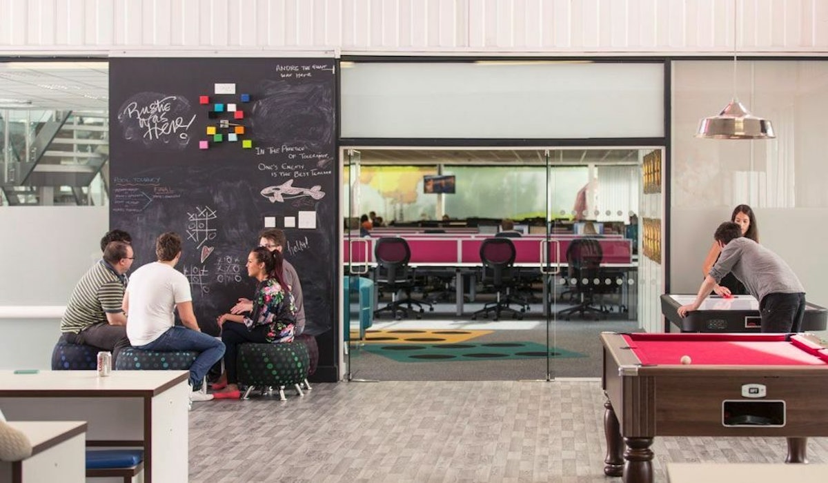 Gamesys breakout area