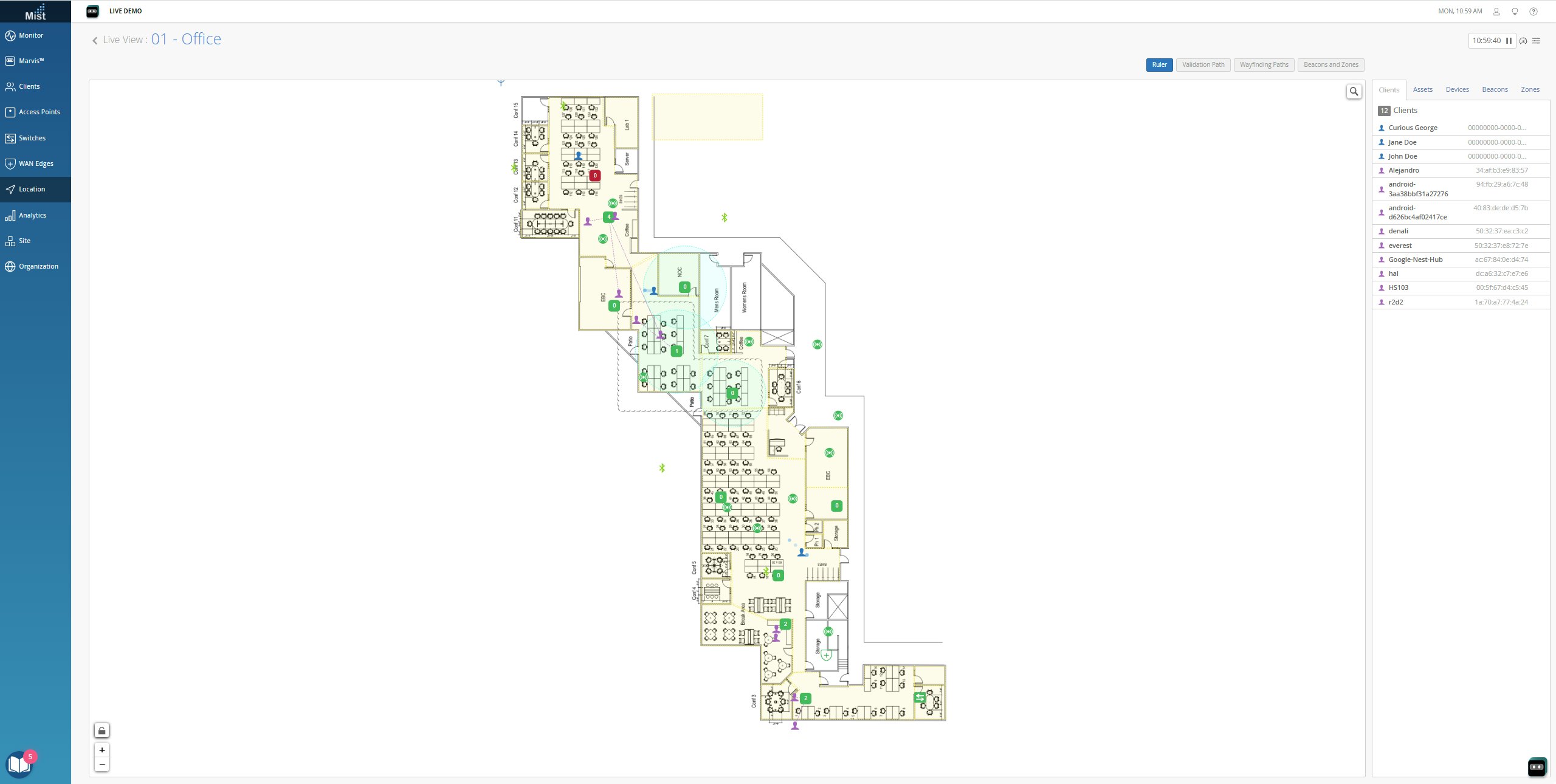 Flexible working with good wifi