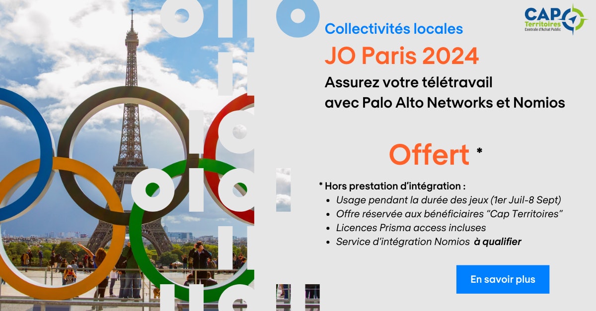 Offre Palo pendant les JO 2