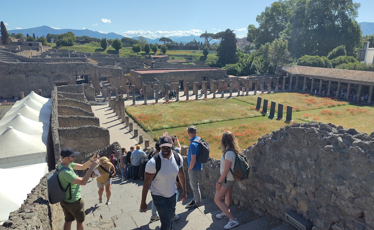 Bezoek aan Pompei