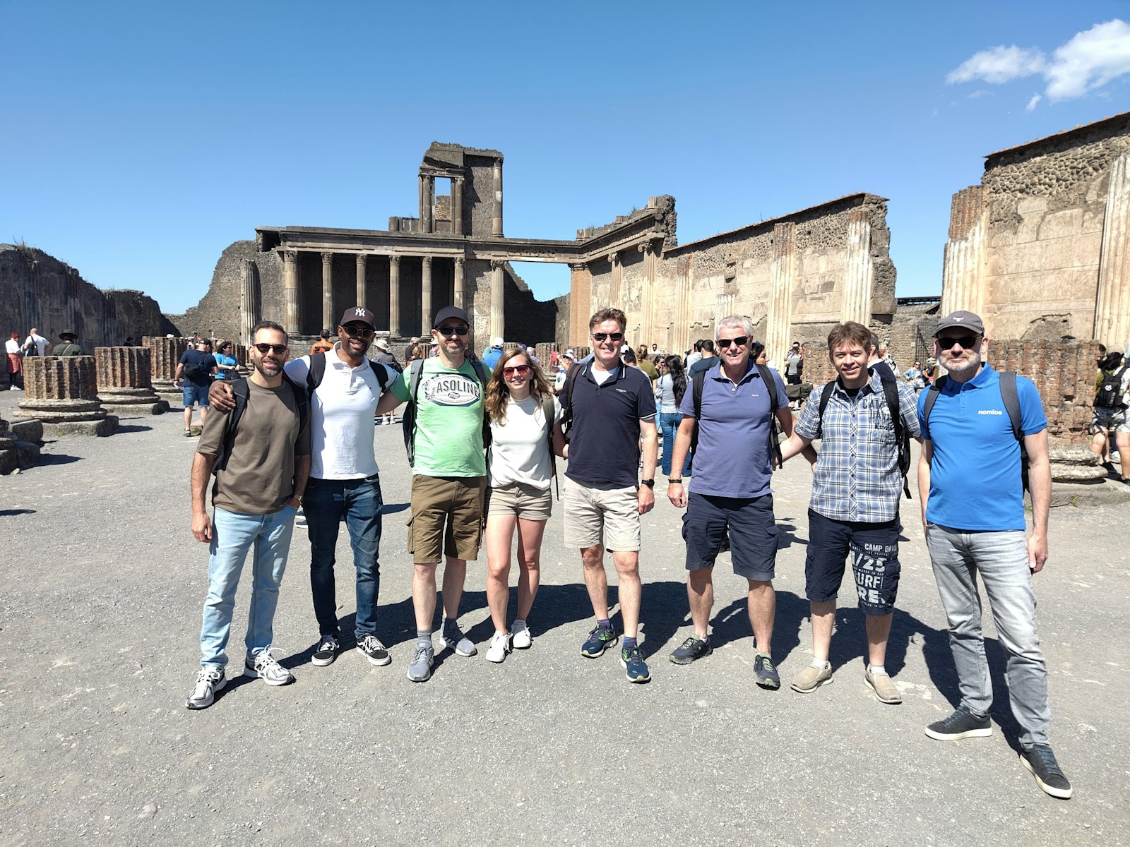 Business trip pompei