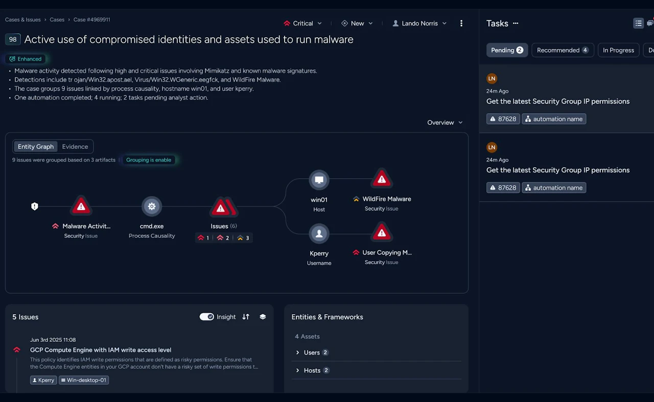 Palo alto networks cortex xdr