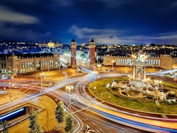 Barcelona plaza