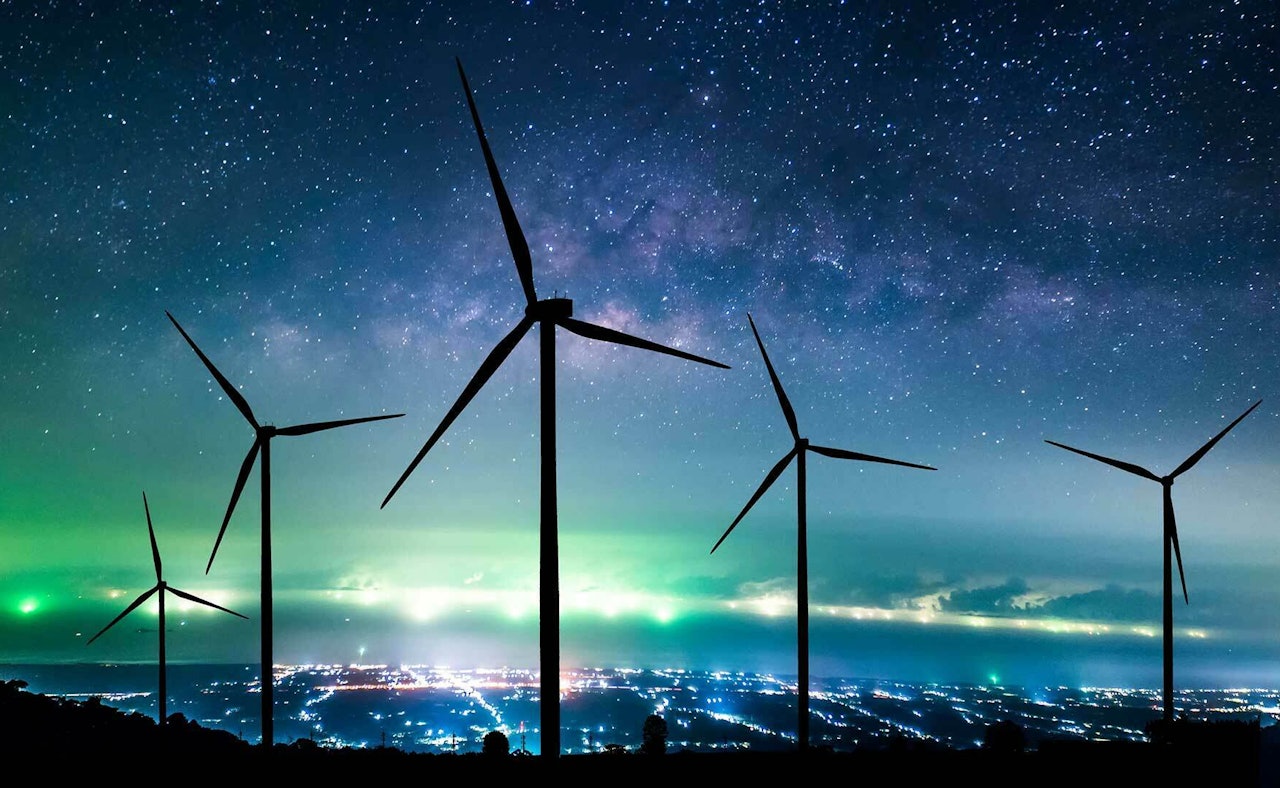 Windmills city