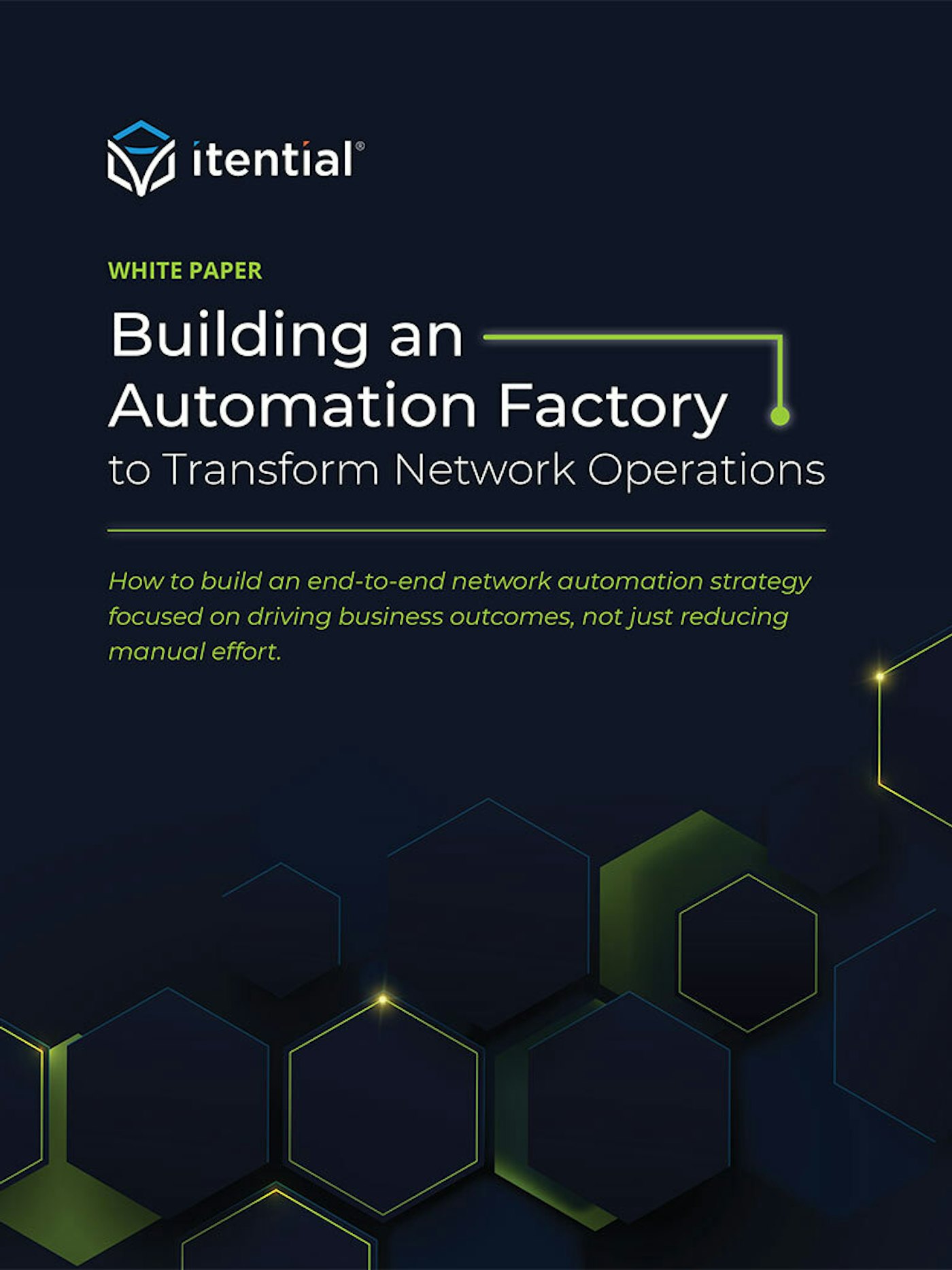 Itential White Paper Building an Automation Factory Download Icon