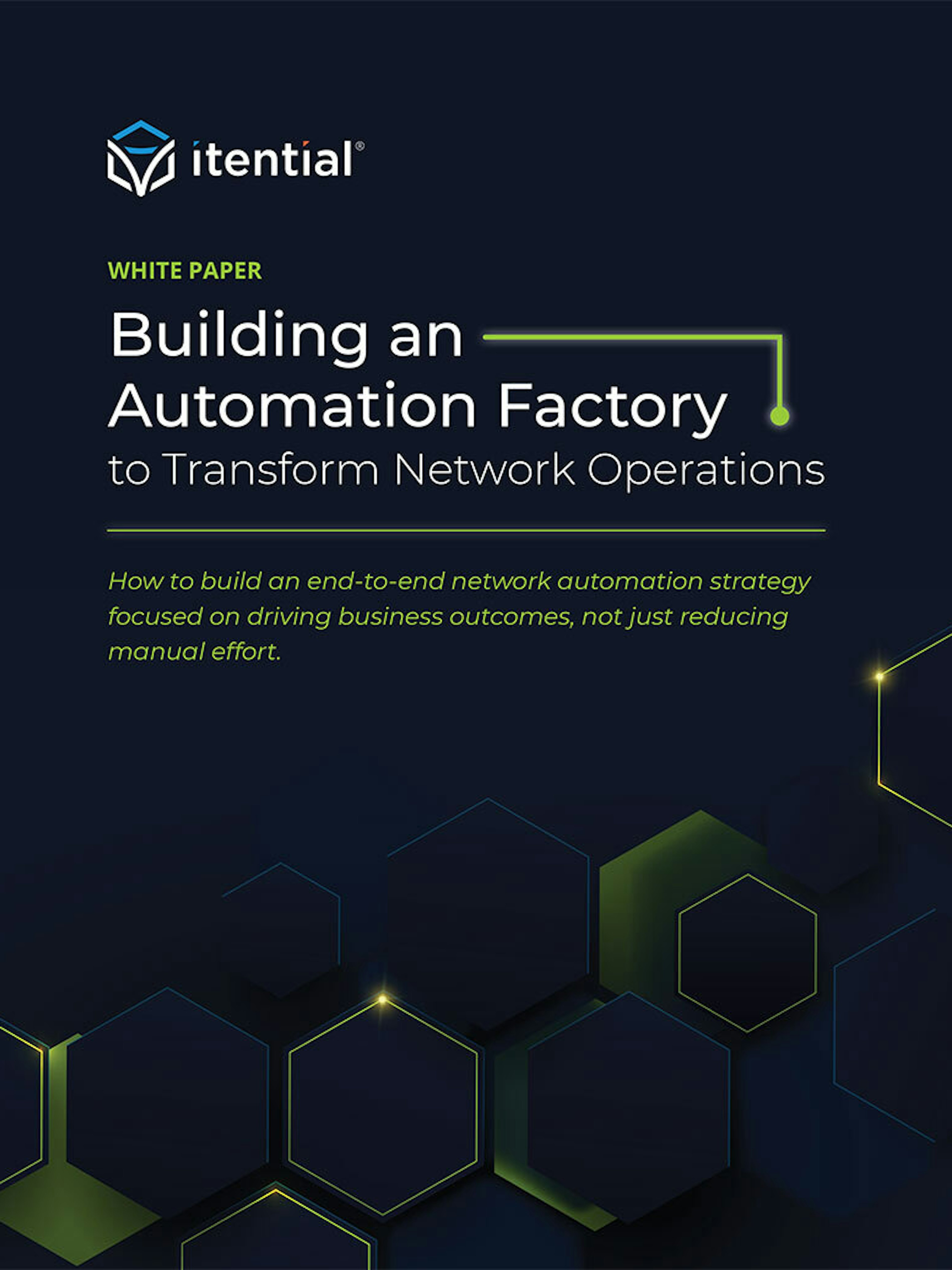 Itential White Paper Building an Automation Factory Download Icon