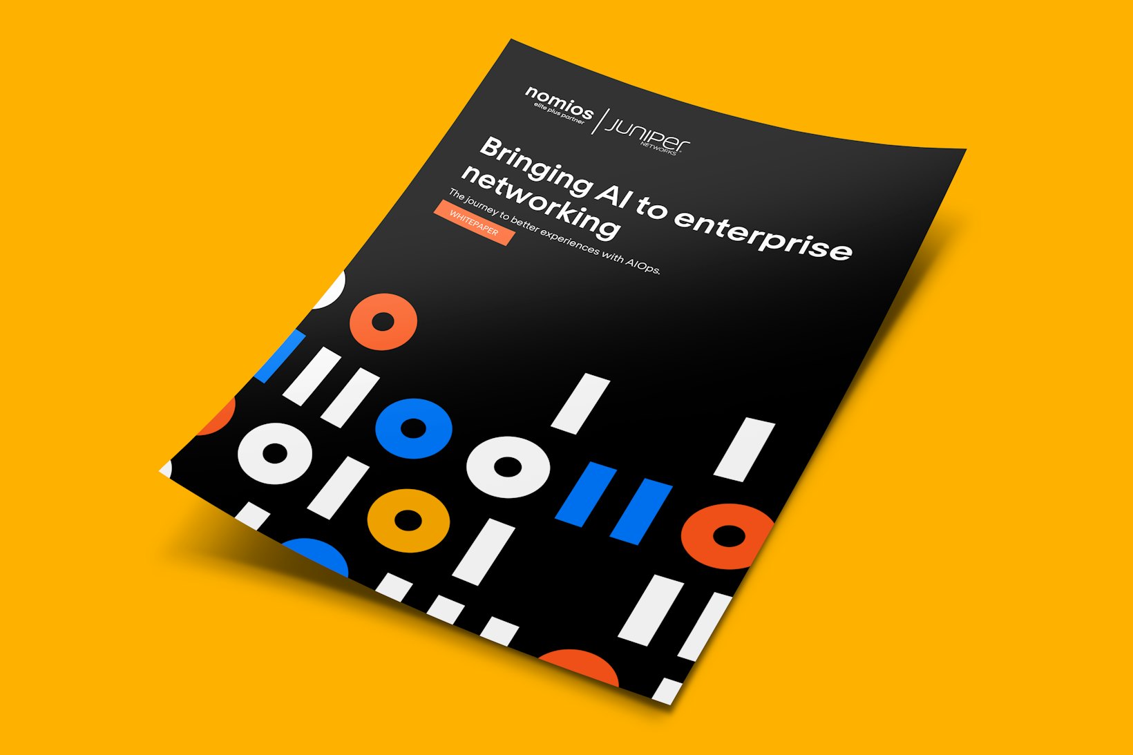 Whitepaper CTA banner Brining AI to enterprise networking